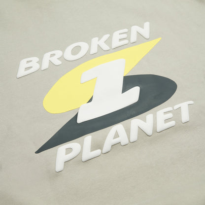 BROKEN PLANET 'BEYOND THE LIMITS' STONE GREY HOODIE - Hype Locker UK