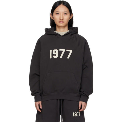 FEAR OF GOD ESSENTIALS 1977 IRON HOODIE - Hype Locker UK