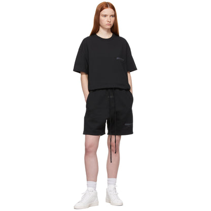 FEAR OF GOD ESSENTIALS BLACK CORE COLLECTION SHORT SET - Hype Locker UK