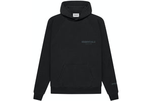 FEAR OF GOD ESSENTIALS BLACK / STRETCH LIMO CORE COLLECTION HOODIE - Hype Locker UK