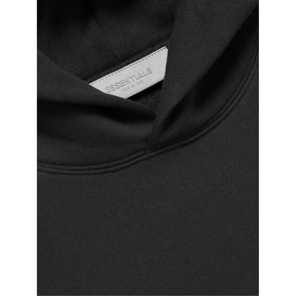 FEAR OF GOD ESSENTIALS BLACK / STRETCH LIMO HOODIE (SS22) - Hype Locker UK