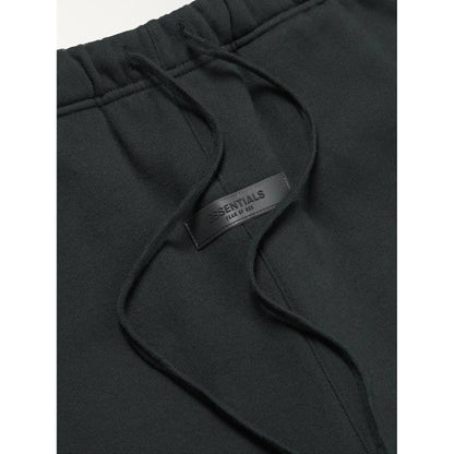 FEAR OF GOD ESSENTIALS BLACK / STRETCH LIMO SHORTS (SS22) - Hype Locker UK