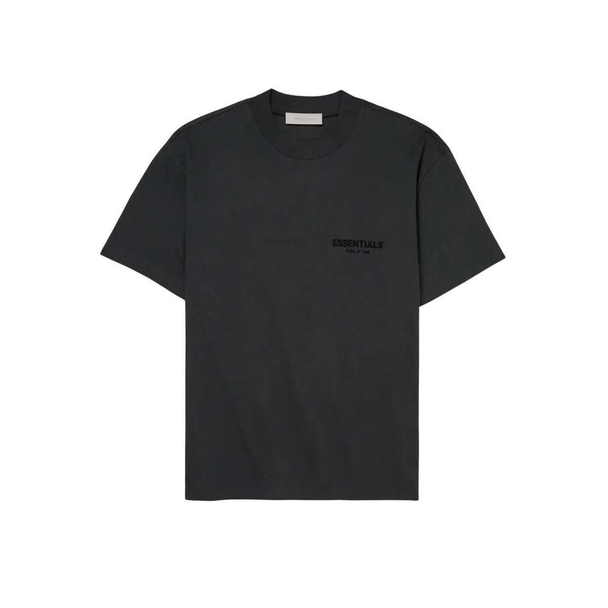 Fear of God ESSENTIALS - Black / Stretch Limo T-Shirt (SS22) | Hype ...