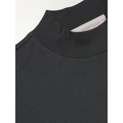 FEAR OF GOD ESSENTIALS BLACK / STRETCH LIMO T-SHIRT (SS22) - Hype Locker UK