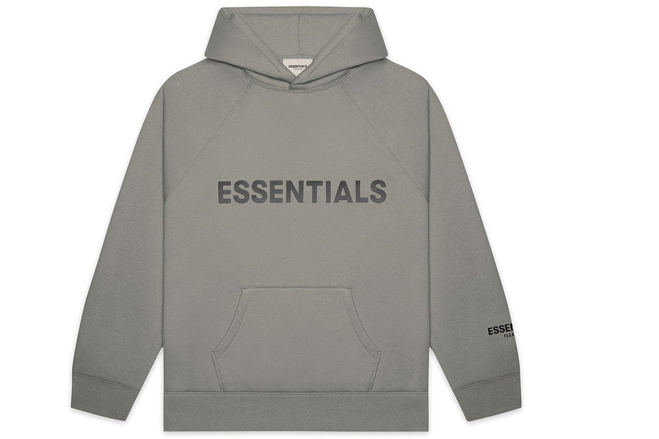 FEAR OF GOD ESSENTIALS CEMENT PULLOVER HOODIE - Hype Locker UK