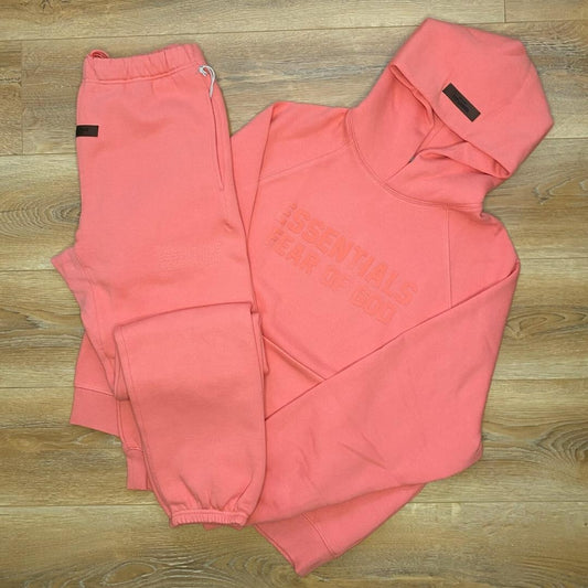 FEAR OF GOD ESSENTIALS CORAL FULL TRACKSUIT (FW22) - Hype Locker UK