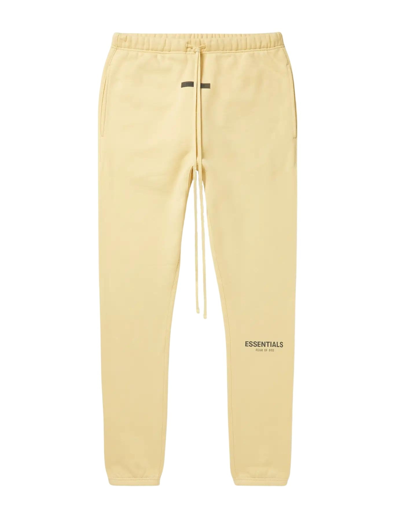 FEAR OF GOD ESSENTIALS CREAM CORE COLLECTION TRACKSUIT - Hype Locker UK