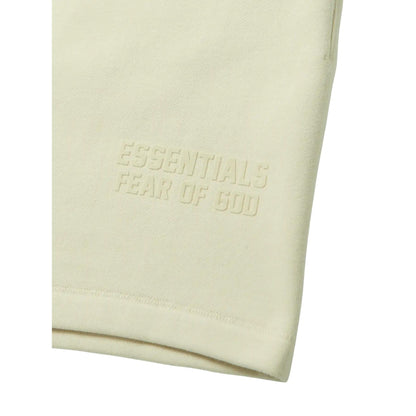 FEAR OF GOD ESSENTIALS CREAM / EGG SHELL FULL SHORT SET (FW22) - Hype Locker UK