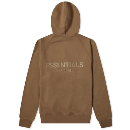 FEAR OF GOD ESSENTIALS HARVEST BACK LOGO HOODIE (SS21) - Hype Locker UK