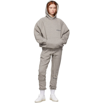 FEAR OF GOD ESSENTIALS HEATHER OATMEAL CORE COLLECTION TRACKSUIT - Hype Locker UK