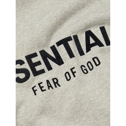 FEAR OF GOD ESSENTIALS HEATHER OATMEAL HOODIE (SS22) - Hype Locker UK