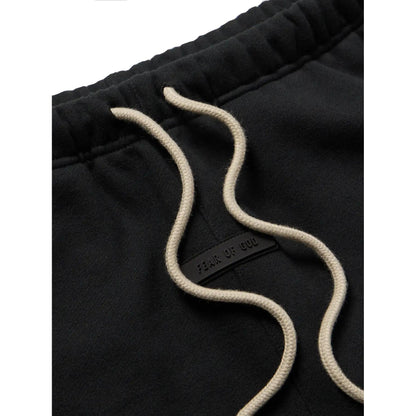 FEAR OF GOD ESSENTIALS JET BLACK SWEATPANTS - Hype Locker UK