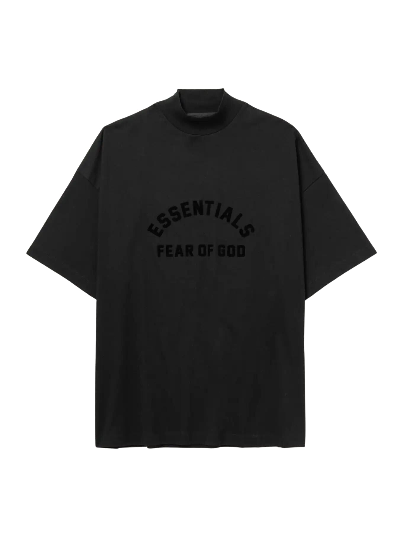 FEAR OF GOD ESSENTIALS JET BLACK T-SHIRT - Hype Locker UK