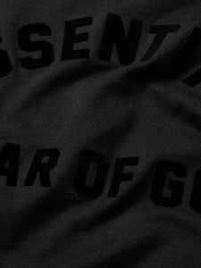 FEAR OF GOD ESSENTIALS JET BLACK T-SHIRT - Hype Locker UK
