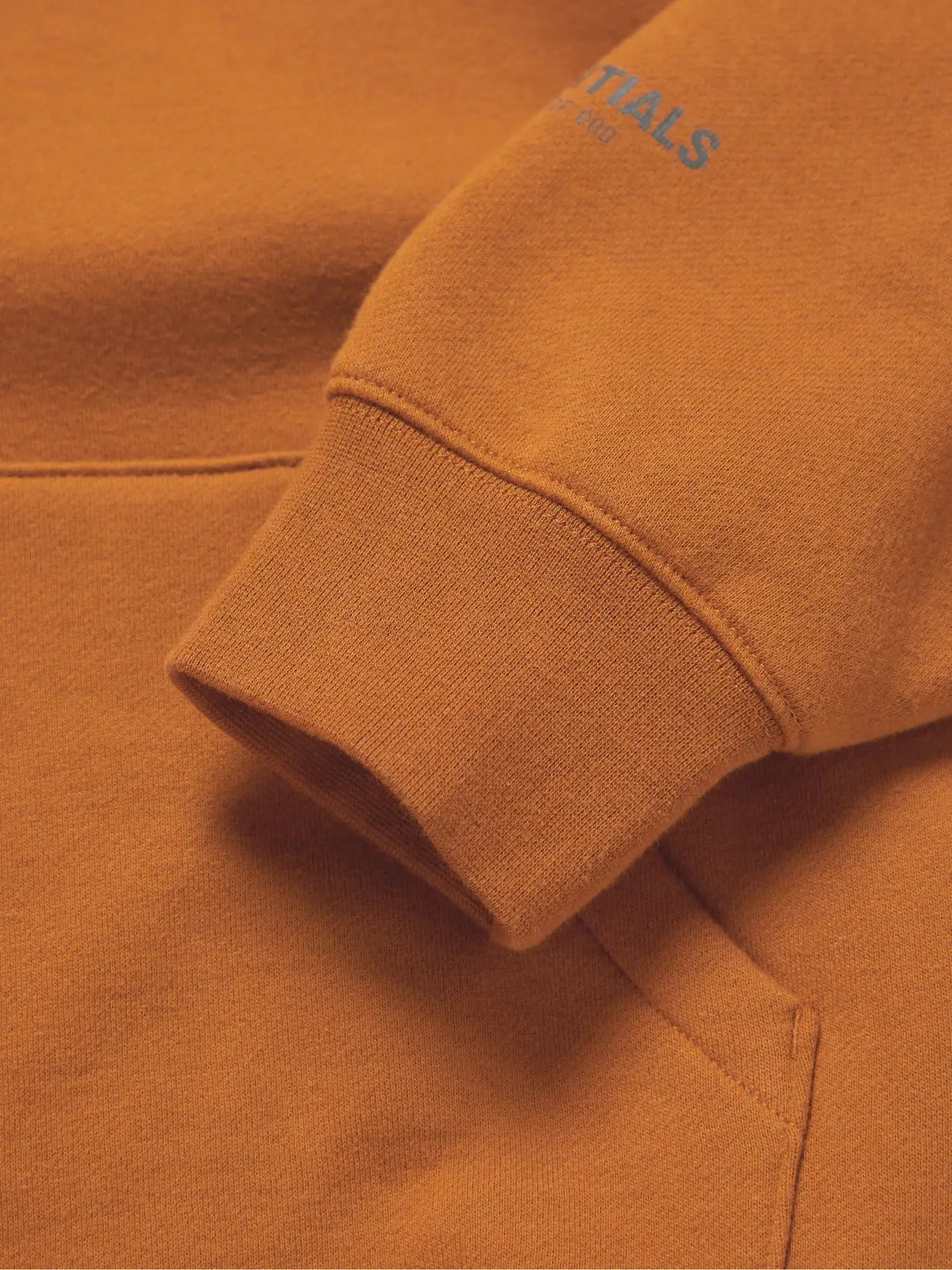 FEAR OF GOD ESSENTIALS LIGHT BROWN CORE COLLECTION HOODIE - Hype Locker UK