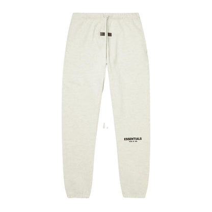 FEAR OF GOD ESSENTIALS LIGHT HEATHER OATMEAL FULL TRACKSUIT (SS22) - Hype Locker UK