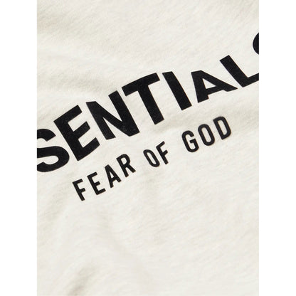 FEAR OF GOD ESSENTIALS LIGHT HEATHER OATMEAL FULL TRACKSUIT (SS22) - Hype Locker UK