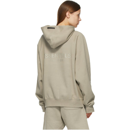 FEAR OF GOD ESSENTIALS MOSS BACK LOGO HOODIE (SS21) - Hype Locker UK