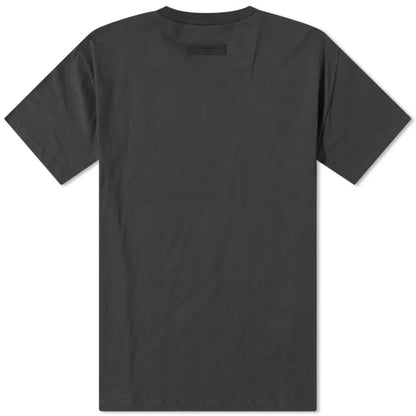 FEAR OF GOD ESSENTIALS OFF BLACK T-SHIRT (FW22) - Hype Locker UK