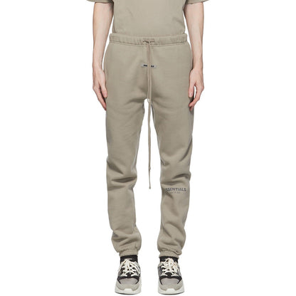 FEAR OF GOD ESSENTIALS OLIVE / KHAKI SWEATPANTS - Hype Locker UK