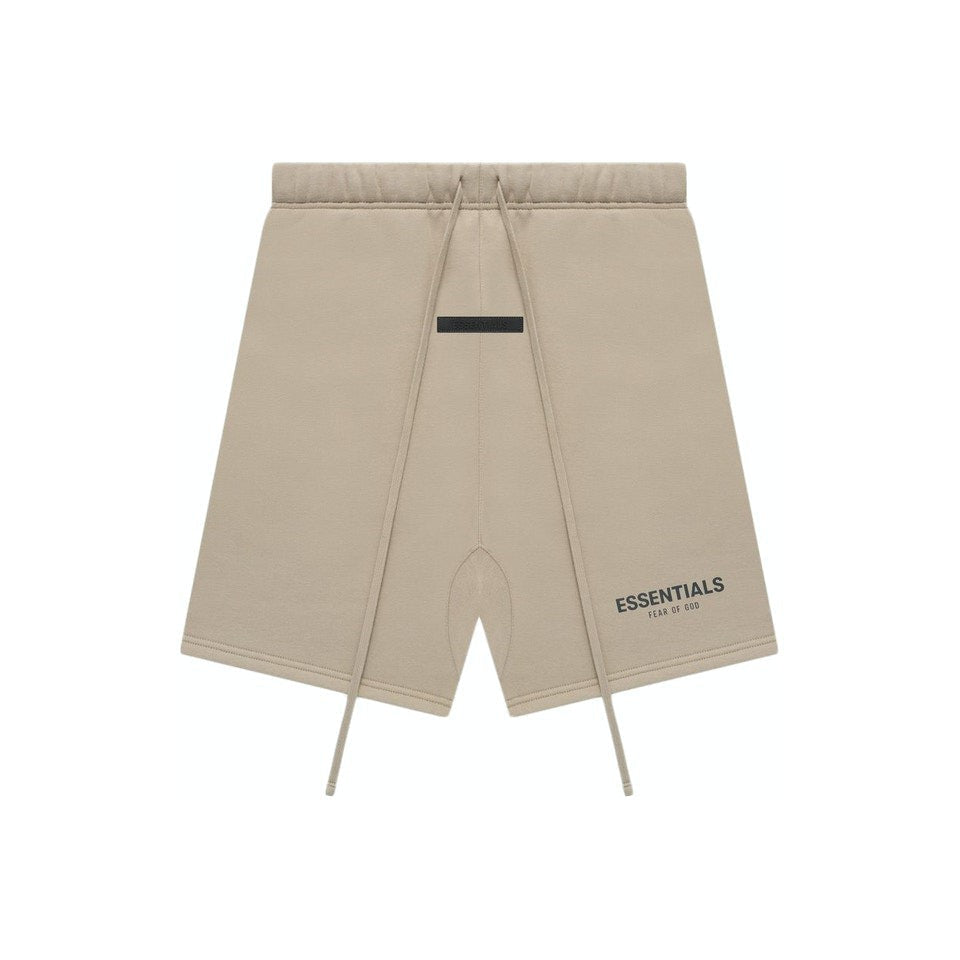 FEAR OF GOD ESSENTIALS TAN CORE COLLECTION FULL SHORT SET - Hype Locker UK