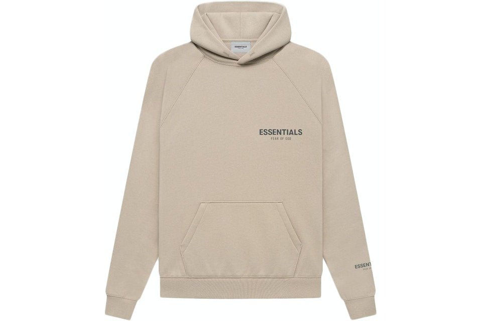 FEAR OF GOD ESSENTIALS TAN CORE COLLECTION HOODIE - Hype Locker UK