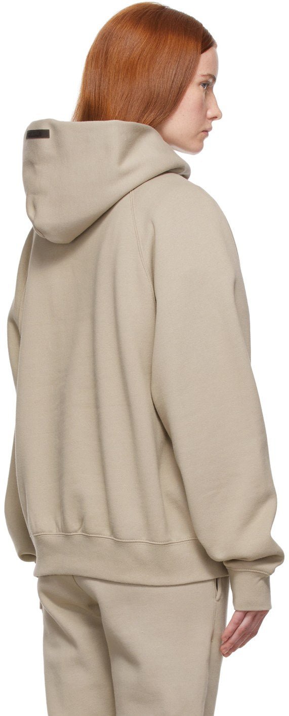 FEAR OF GOD ESSENTIALS TAN CORE COLLECTION HOODIE - Hype Locker UK