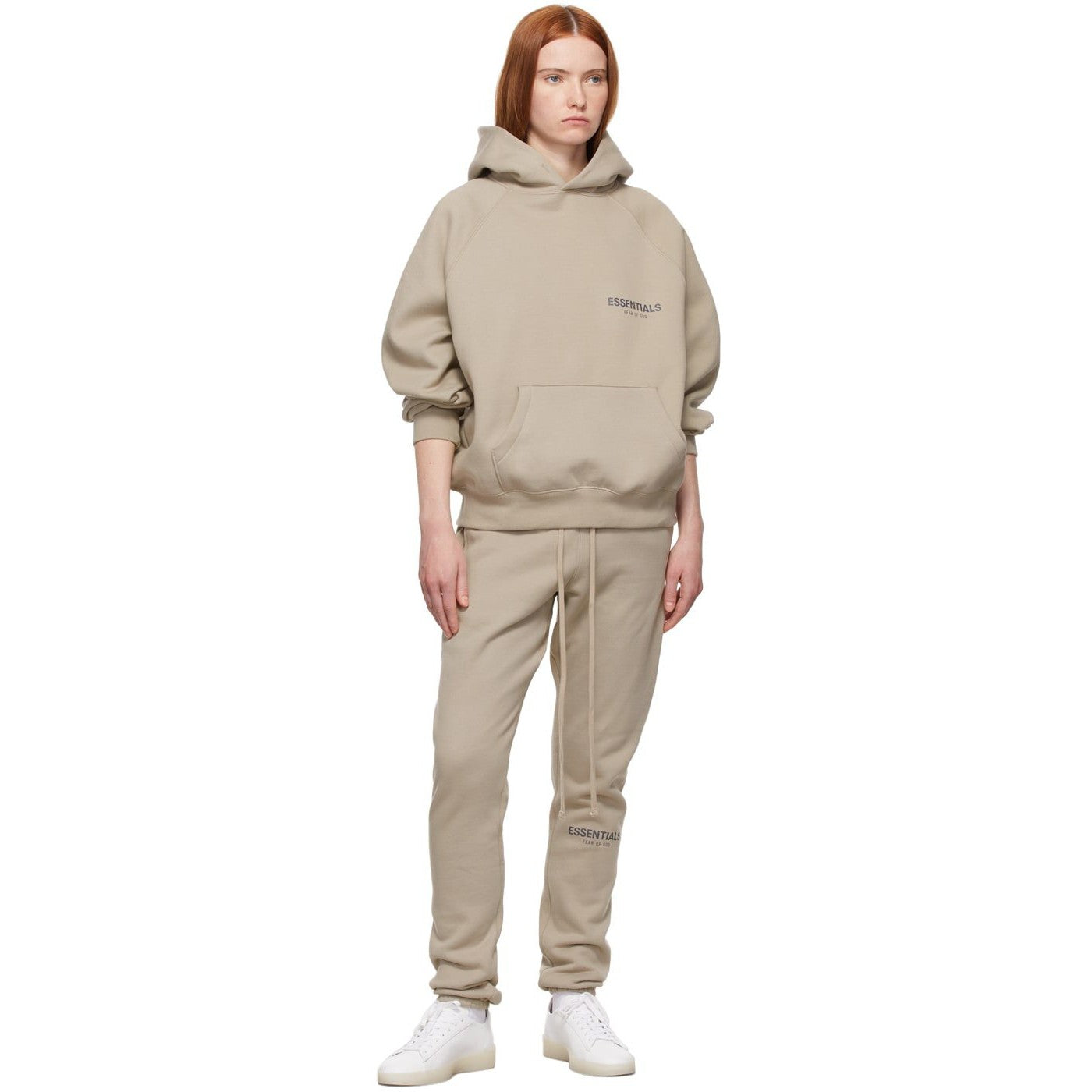 FEAR OF GOD ESSENTIALS TAN CORE COLLECTION TRACKSUIT - Hype Locker UK
