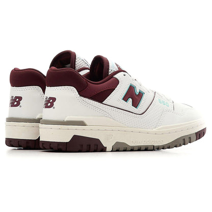 NEW BALANCE 550 BURGUNDY TURQUOISE - Hype Locker UK