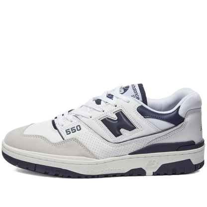 NEW BALANCE 550 WHITE NAVY - Hype Locker UK