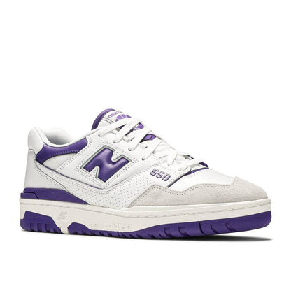 NEW BALANCE 550 WHITE PURPLE - Hype Locker UK