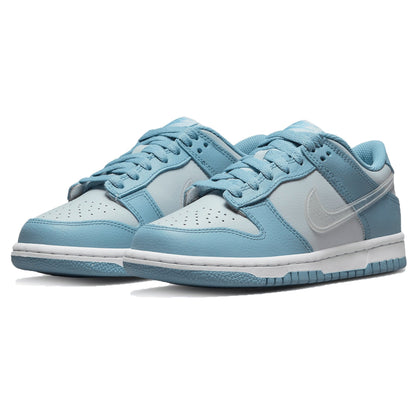 NIKE DUNK LOW 'CLEAR BLUE SWOOSH' (GS) - Hype Locker UK