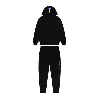 TRAPSTAR CHENILLE DECODED 2.0 HOODED TRACKSUIT - BLACK ICE EDITION - Hype Locker UK