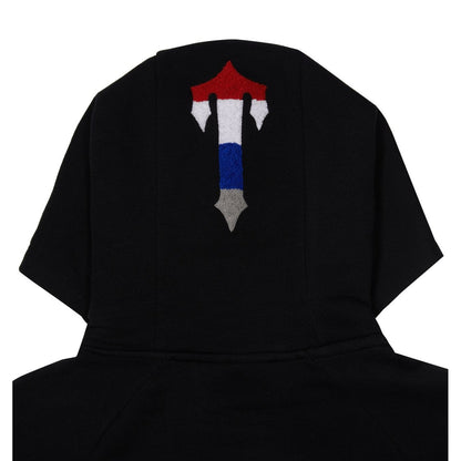 TRAPSTAR CHENILLE DECODED 2.0 HOODED TRACKSUIT - BLACK REVOLUTION - Hype Locker UK