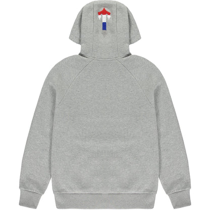 TRAPSTAR CHENILLE DECODED 2.0 HOODED TRACKSUIT - GREY REVOLUTION - Hype Locker UK