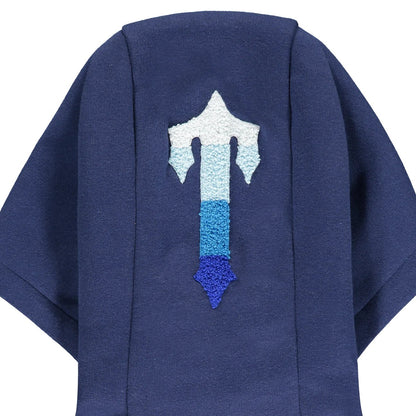 TRAPSTAR CHENILLE DECODED 2.0 HOODED TRACKSUIT - MEDIEVAL BLUE - Hype Locker UK