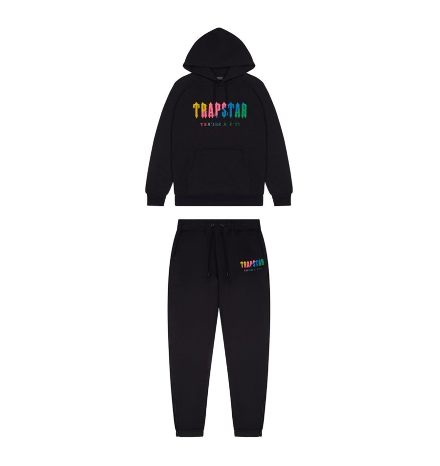 TRAPSTAR CHENILLE DECODED HOODED TRACKSUIT - CANDY FLAVOURS - Hype Locker UK
