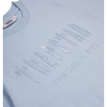 TRAPSTAR DECODED GEL SHORT SET - CASHMERE BLUE - Hype Locker UK