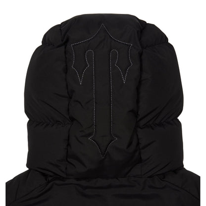 TRAPSTAR DECODED HOODED PUFFER JACKET 2.0 - BLACK - Hype Locker UK