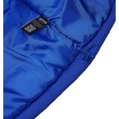 TRAPSTAR DECODED HOODED PUFFER JACKET 2.0 - DAZZLING BLUE - Hype Locker UK