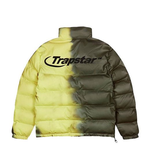 Trapstar Heat Reactive Puffer Jacket - Olive & Yellow – Hype Locker UK