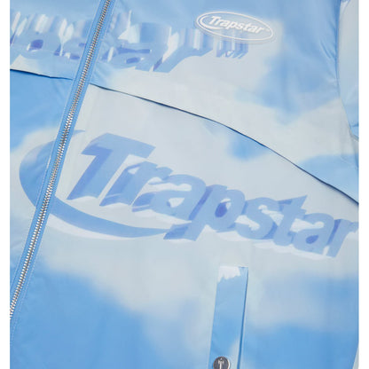 TRAPSTAR HYPERDRIVE CLOUD WINDBREAKER - BLUE / WHITE - Hype Locker UK