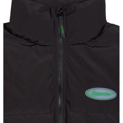 TRAPSTAR HYPERDRIVE PUFFER JACKET - BLACK / GREEN - Hype Locker UK