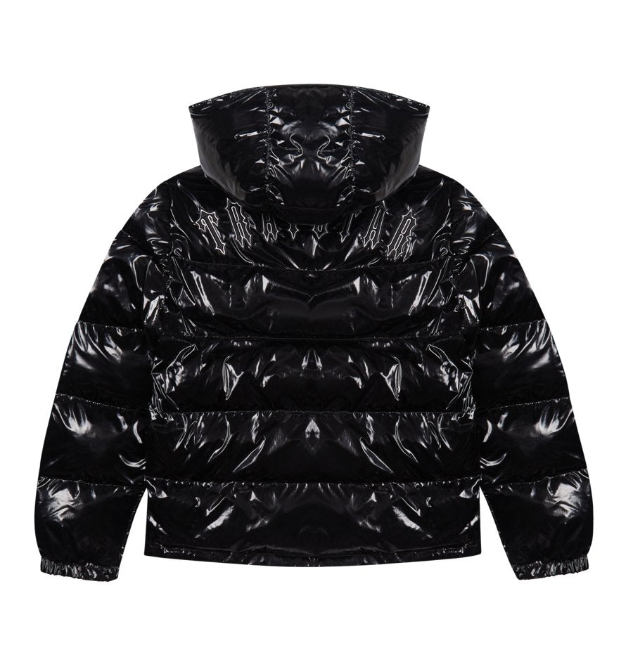 Trapstar Irongate Detachable Hooded Puffer Jacket - Black – Hype