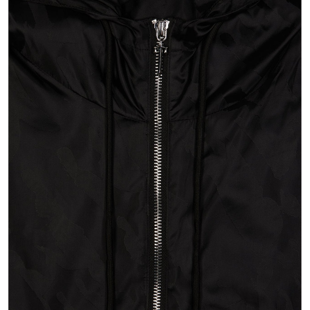 Trapstar Irongate T Jacquard Windbreaker Jacket Black Hype Locker UK