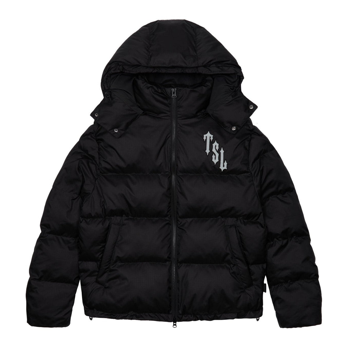 Trapstar Shooters Hooded Puffer Jacket - Black / Reflective – Hype ...