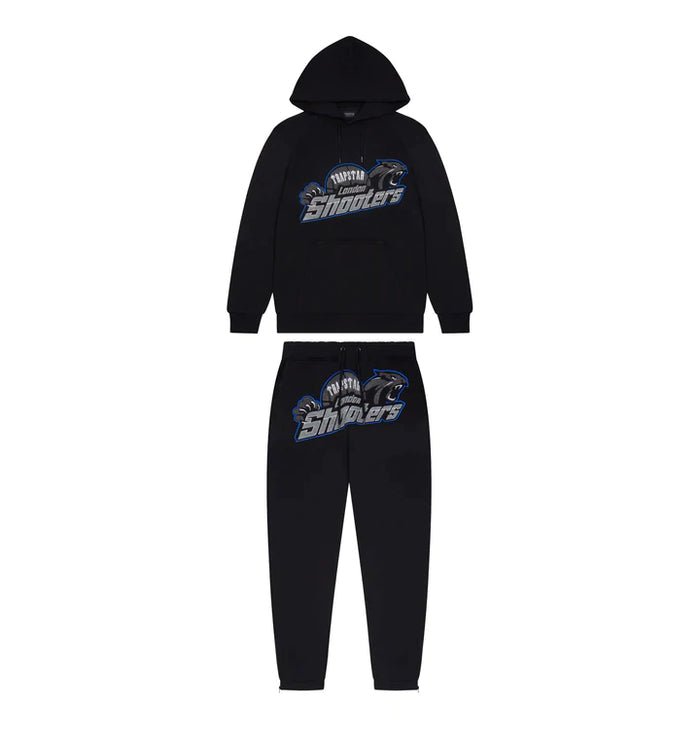 TRAPSTAR SHOOTERS HOODED TRACKSUIT - BLACK ICE FLAVOURS - Hype Locker UK
