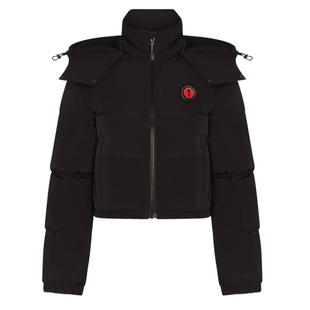 Trapstar Women's Irongate Puffer Jacket Black / Infrared Hype Locker UK
