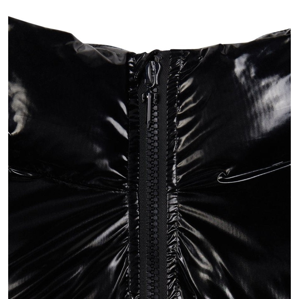 Trapstar Women's Irongate Puffer Jacket Shiny Black Hype Locker UK