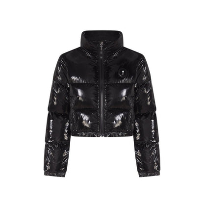 TRAPSTAR WOMEN’S IRONGATE PUFFER JACKET - SHINY BLACK - Hype Locker UK